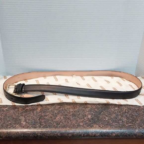 Coach Black and Tan Leather Belt Bag - Picture 1 of 3